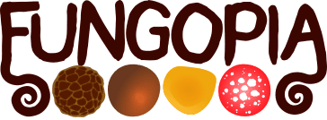 Fungopia - Strategic Mushroom Board Game Logo